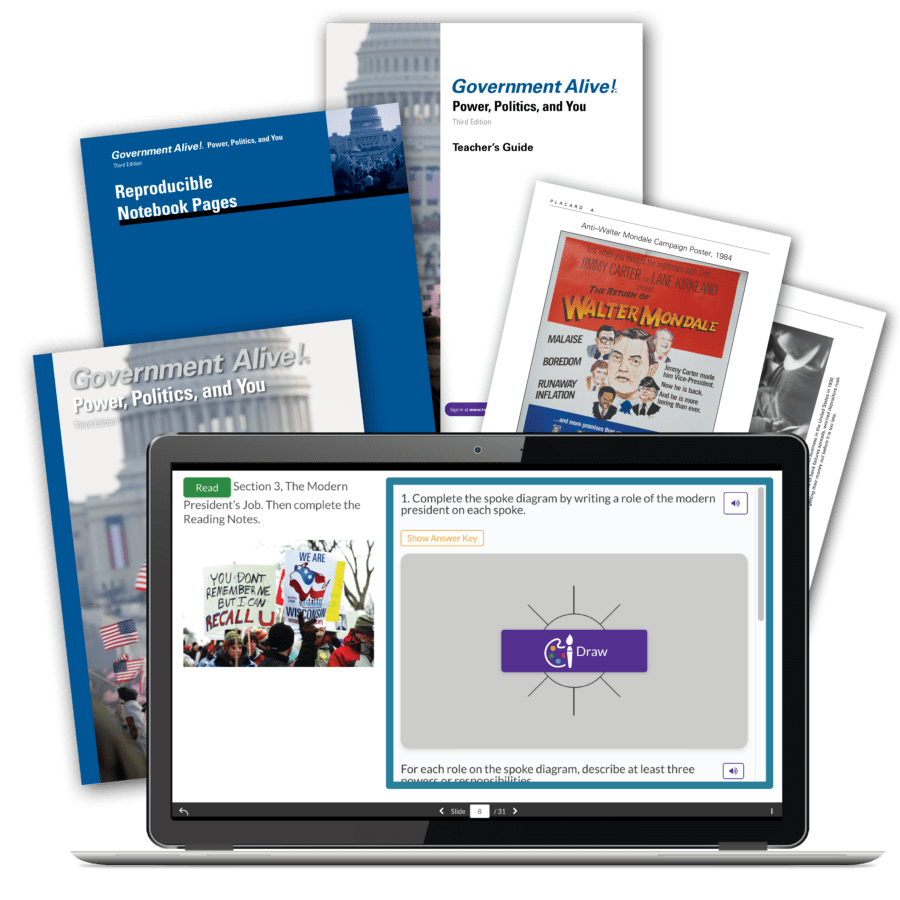 Chief Executives and Bureaucracies — About Government Alive! Power, Politics, and You