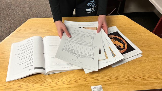 an array of TCI middle school social studies materials