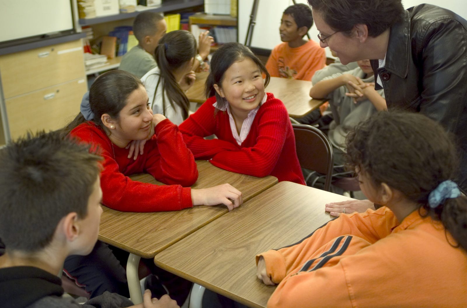 Students in the classroom