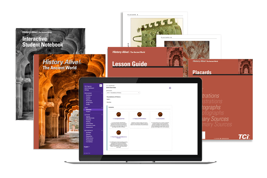 California's History Alive! for Middle School TCI