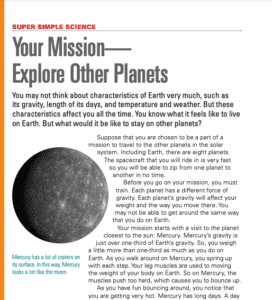 Super Simple Science Activity - Explore Planets