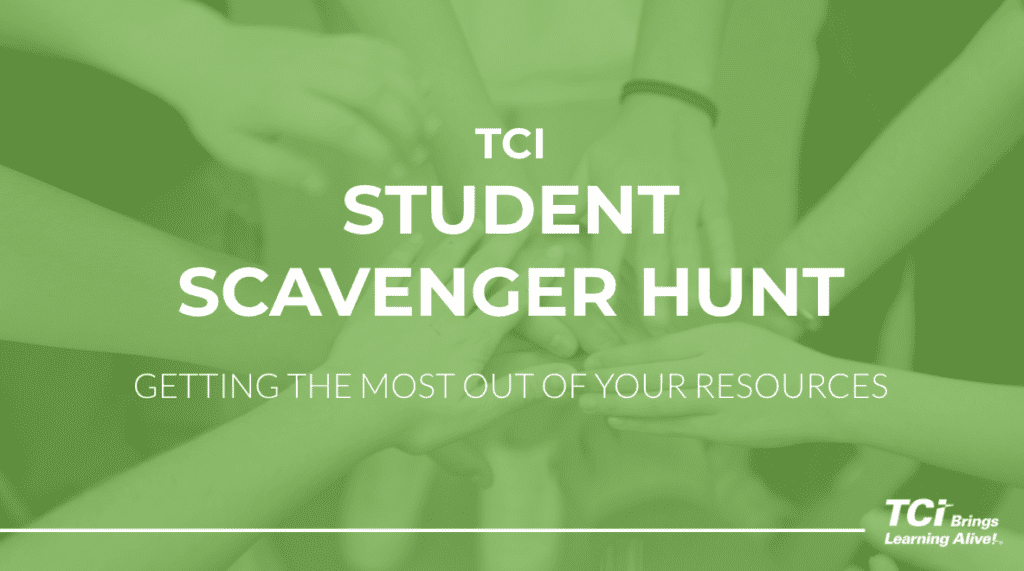 Student Scavenger Hunt