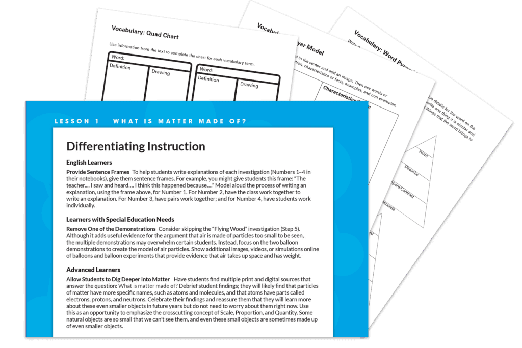 Differentiating Instruction