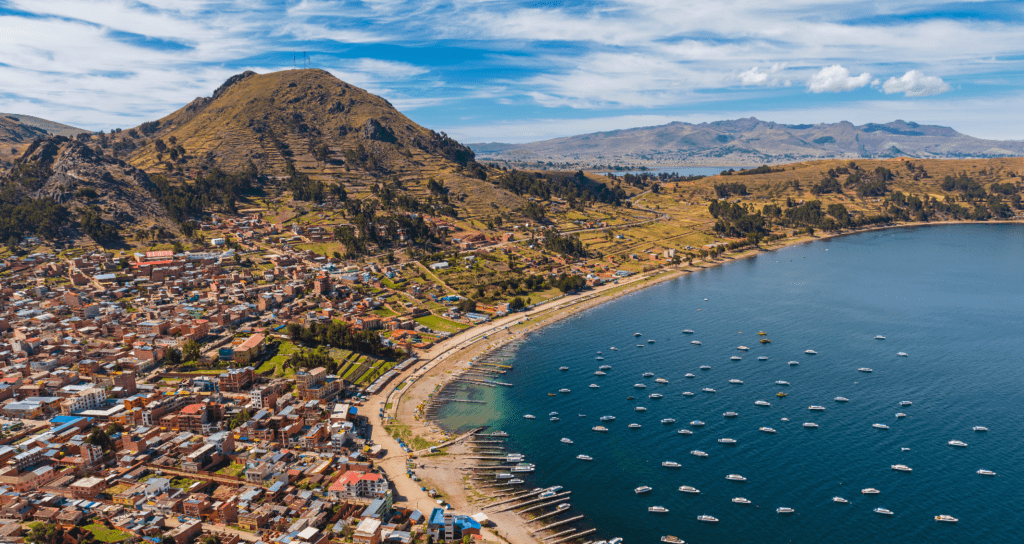 coastline in Bolivia