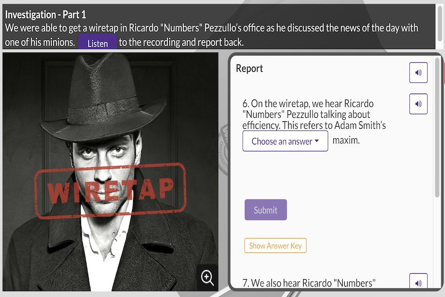 Learning Interaction - Capture a Local Mob Boss for Tax Evasion