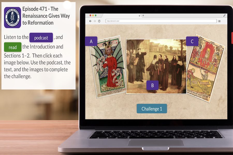 Learning Interaction - Listen in on Historical Podcasts