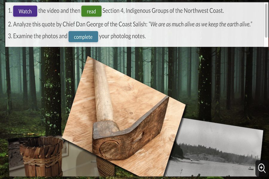 Learning Interactions - Photolog About Indigenous Cultural Regions