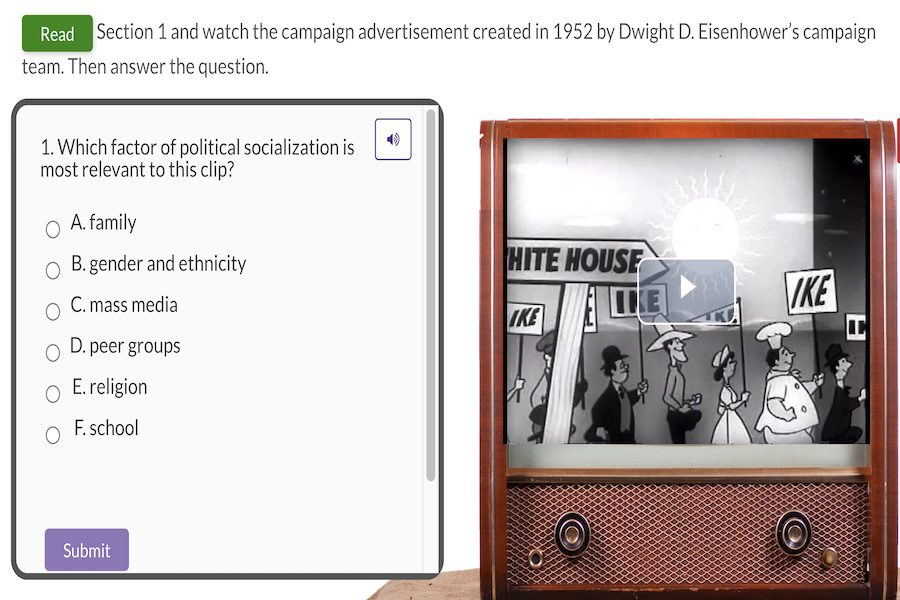 Learning Interaction - Probe Political Campaign Persuasive Techniques