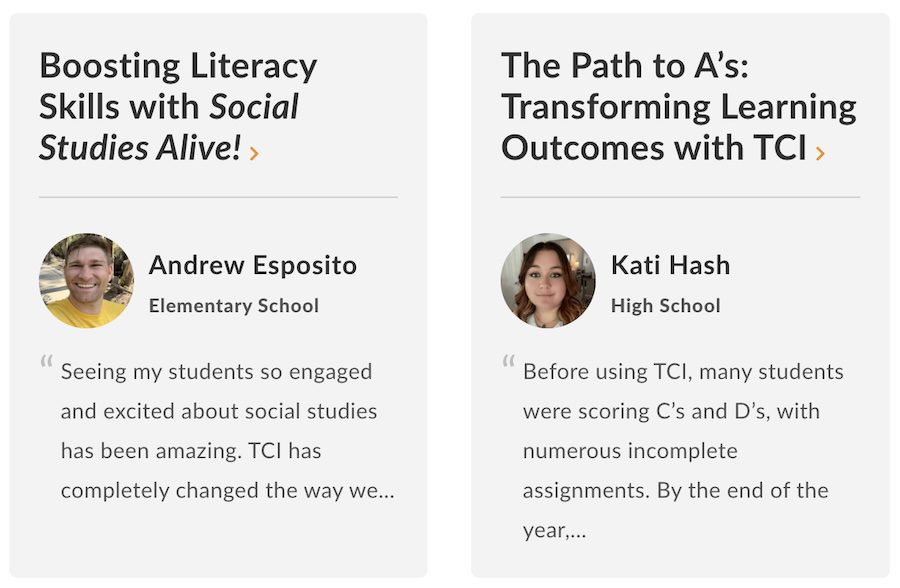 tci success stories