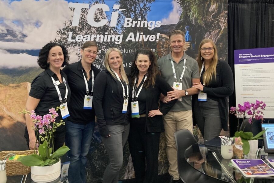 TCI staff at conference