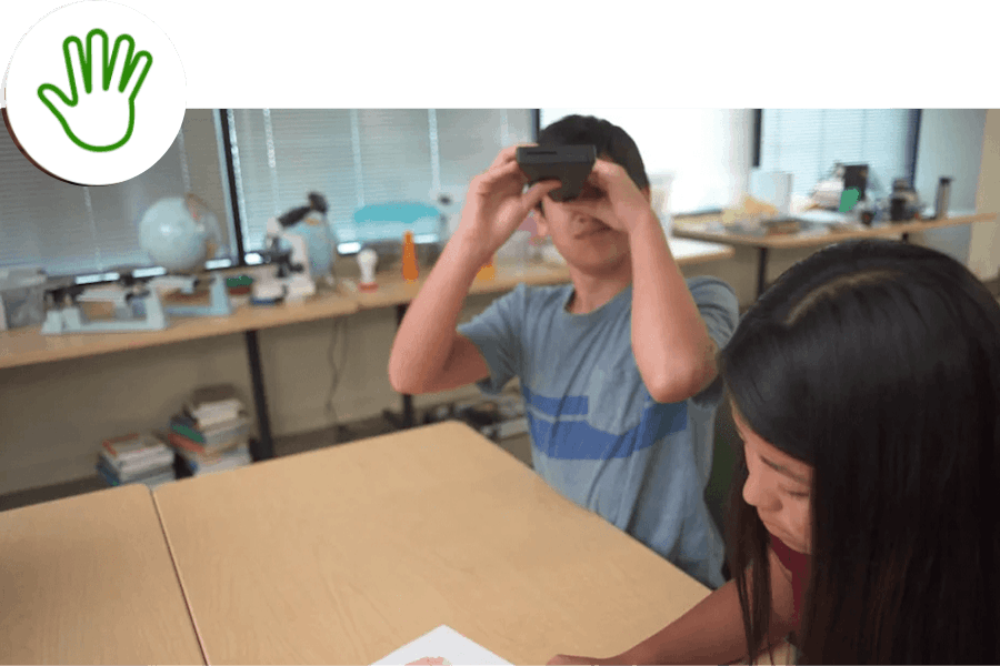 TCI elementary science classroom activity