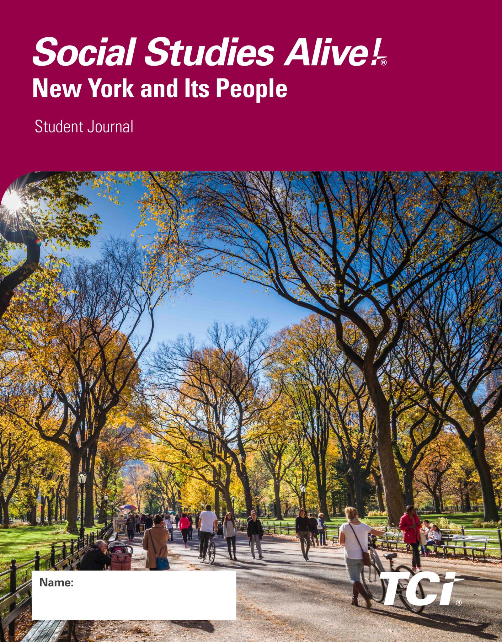 SSA! New York and Its People Student Journal