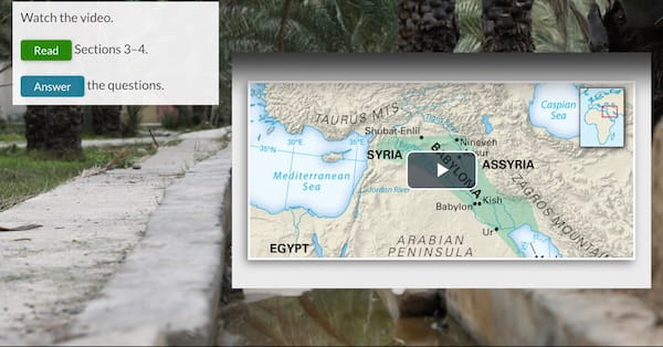 TCI social studies video activity